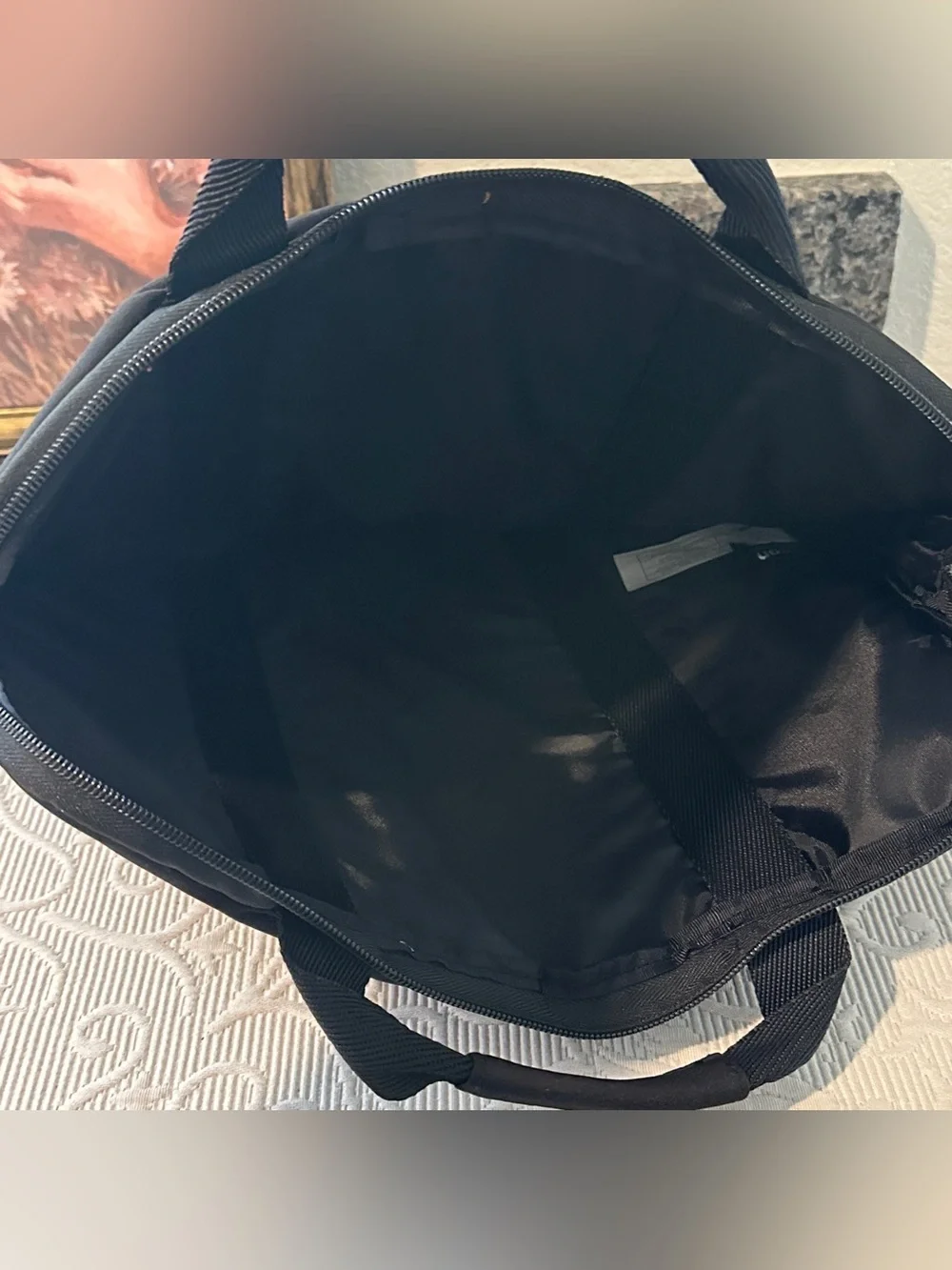 icon Black Laptop Briefcase Slim Carry On Case laptop or tablet unisex travel